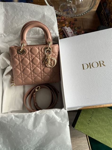 torebka lady dior cena|Dior lambskin bag.